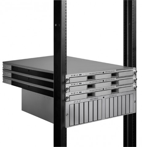 XServe im Rack