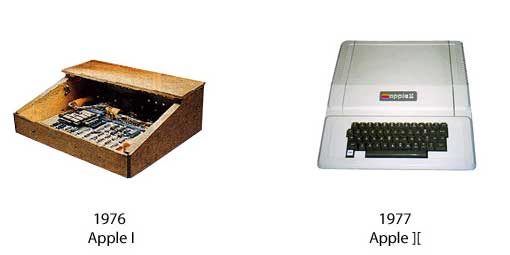Apple I und Apple II