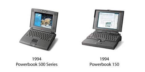 PowerBook 500 und PowerBook 150