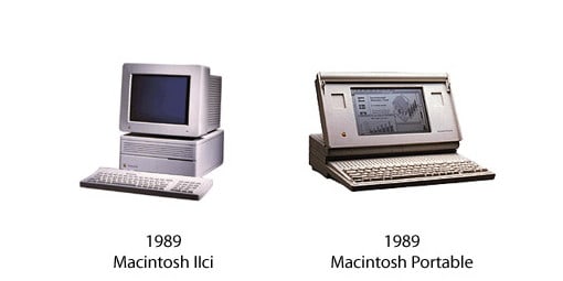 Macintosh IIci und Macintosh Portable