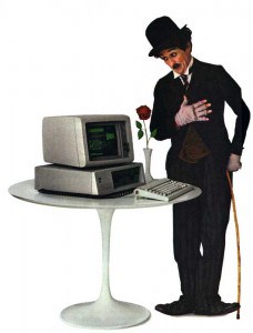 Advertising for the first IBM PC