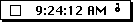 Uhr Mac OS 3