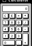 Calculator Mac OS 1.1 Calculator Mac OS 1.1