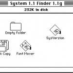 Finder Mac OS 1.1 Finder Mac OS 1.1