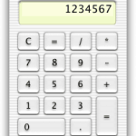 Mac OS X 10.0 Cheetah - Calculator Mac OS X 10.0 Cheetah - Calculator