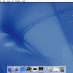 Mac OS X 10.0 Cheetah - Empty Desktop Mac OS X 10.0 Cheetah - Empty Desktop