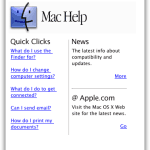 Mac OS X 10.0 Cheetah - Help Mac OS X 10.0 Cheetah - Help