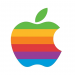 1976: Das Regenbogen-Logo von Apple thumbnail