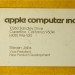 Visitenkarte Steve Jobs (1979) thumbnail