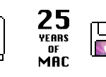25 Jahre Apple Macintosh Logo
