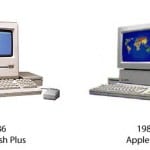 Macintosh Plus und Apple IIgs