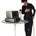 Werbung für den ersten IBM PC