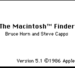 About Mac OS 3 (Finder 5.1)