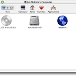 Mac OS X 10.0 Cheetah – File Manager