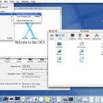 Mac OS X 10.0 Cheetah – Desktop