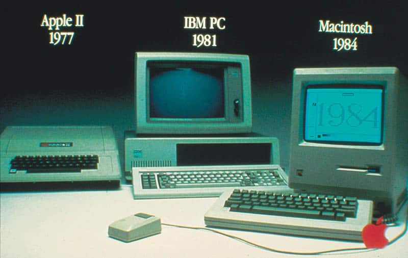 Milestones Apple II, IBM PC, Apple Macintosh › Mac History