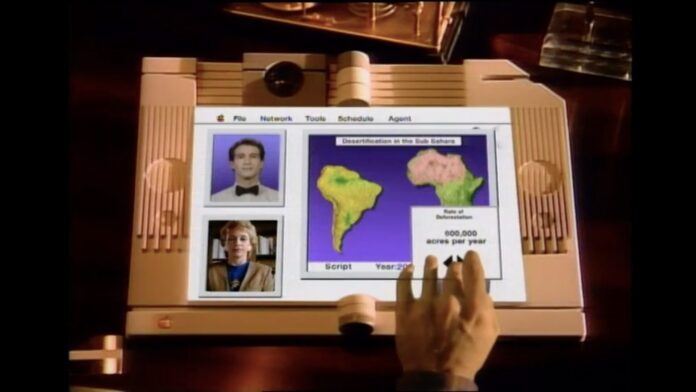Screenshot Apple Knowledge Navigator