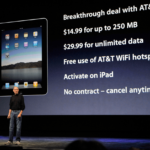 Steve Jobs präsentiert das iPad