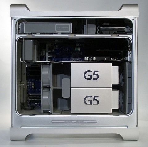 Geöffneter Power Macintosh G5