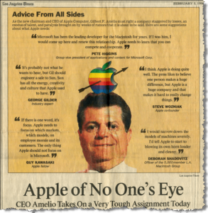 Ausriss LA Times vom 5. Februar 1996