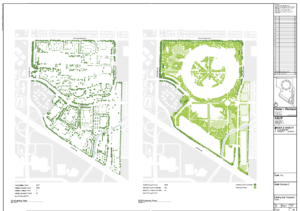 Apple Campus 2 - Begrünungsplan - © Apple Inc. - Foster + Partnersq