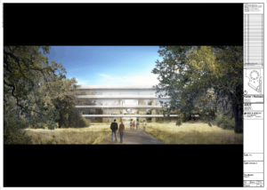 Apple Campus - Wege durch den Park - © Apple Inc. - Foster + Partners