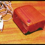 Maus-Entwurf aus Holz von Doug Engelbart