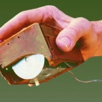 Maus-Entwurf aus Holz von Doug Engelbart