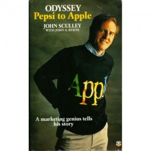 John Sculley auf dem Cover seiner Autobiografie 'Odyssey'