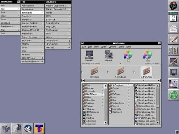 Screenshot NeXTStep