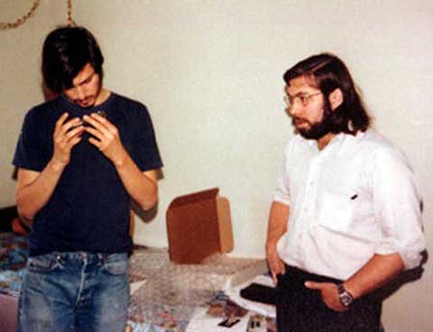 Steve Jobs und Steve Wozniak als Telefon-Hacker