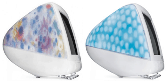 iMac "Flower Power" und "Blue Dalmatian" (2001)