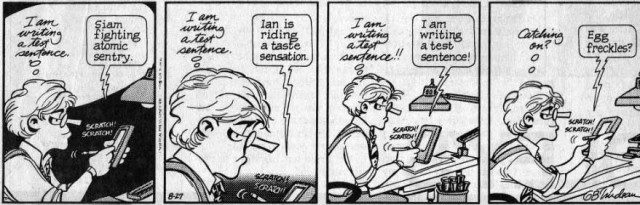 Comic von Doonesbury über den Apple Newton