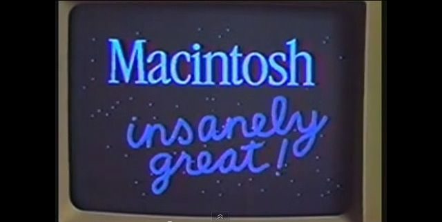 Macintosh - insanely great