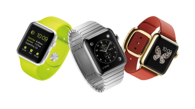 Apple Watch Sport, Apple Watch und Apple Watch Edition