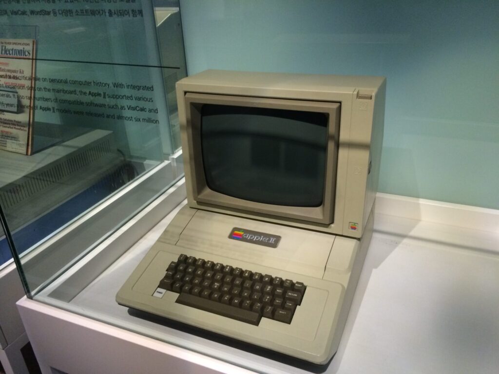 Der Appple II im Nexon Computer Museum (Südkorea)
